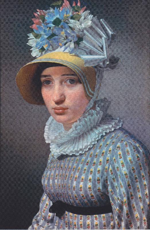 Christoffer Wilhelm Eckersberg Portrat der Anna Maria Magnan oil painting picture